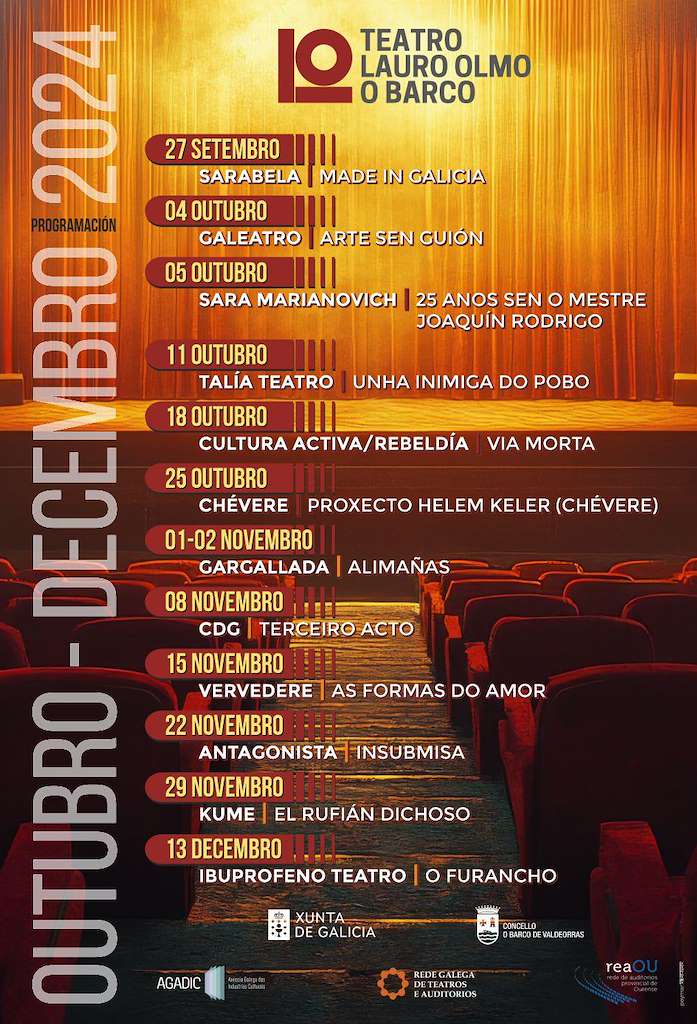 Ciclo de Teatro Laura Olmo en O Barco de Valdeorras