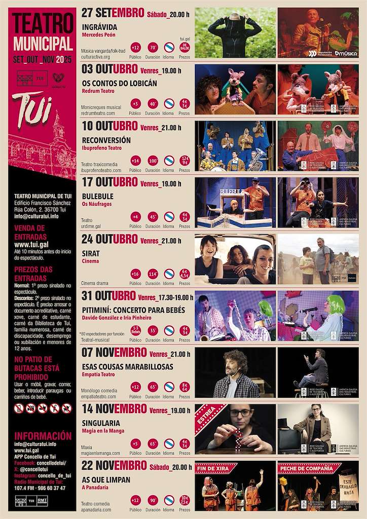 Ciclo de Teatro (2025) en Tui