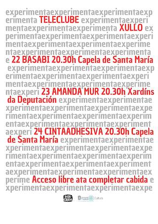 Fechas, información, programa, cartel, imágenes, mapa y ubicación de Ciclo Experimenta  en  Lugo