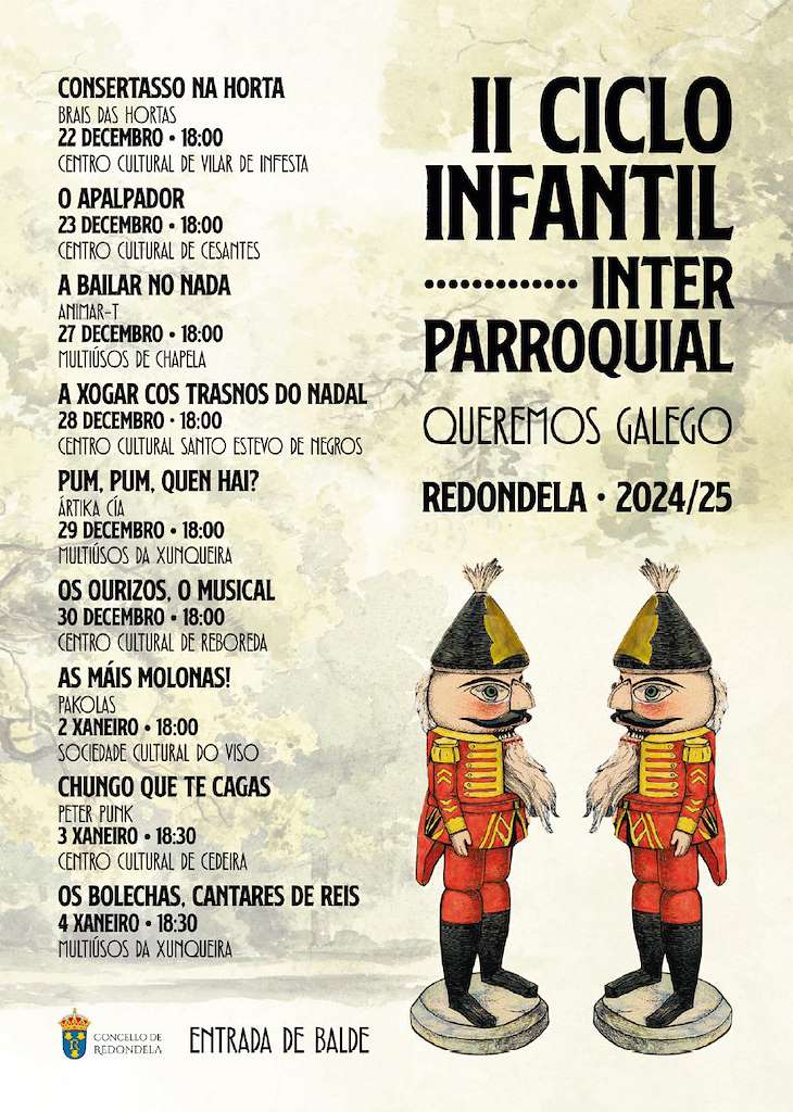 III Ciclo Infantil de Nadal Interparroquial (2025-2026) en Redondela