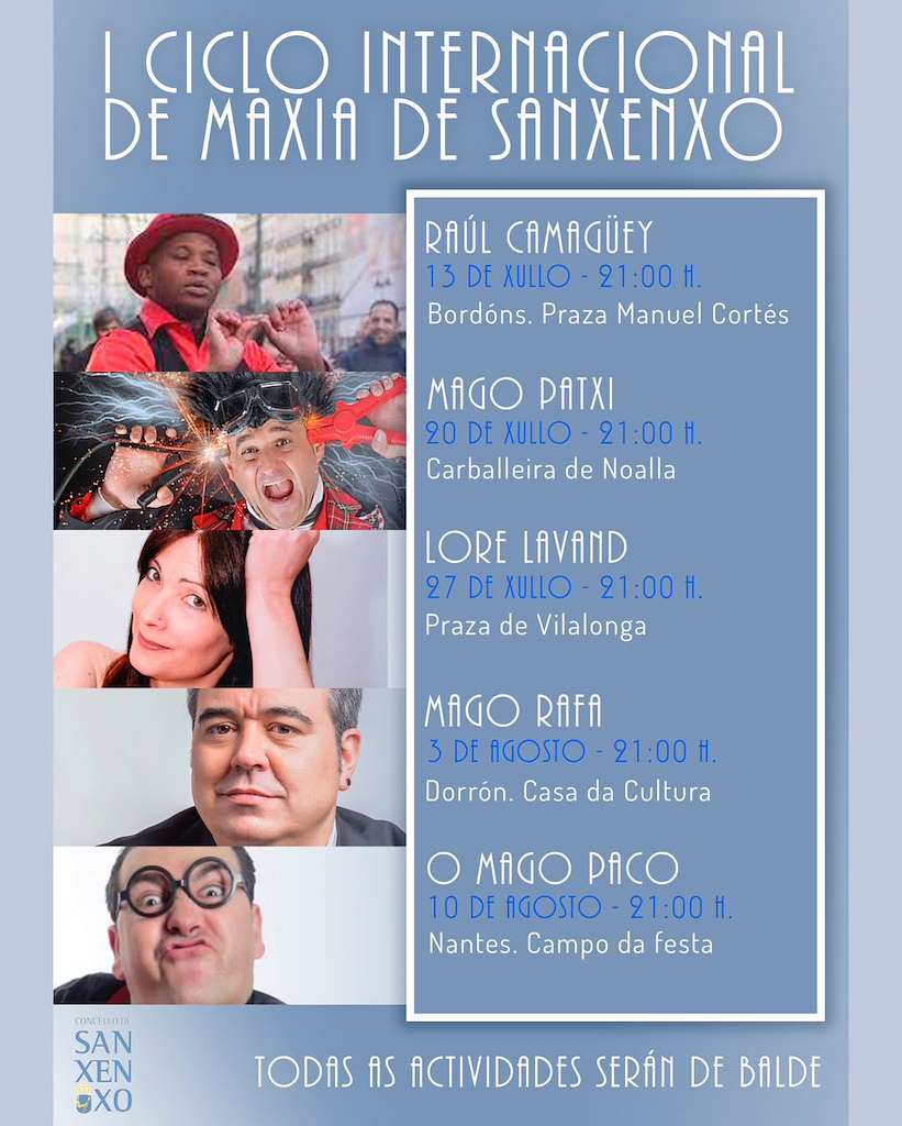 I Ciclo Internacional de Maxia en Sanxenxo
