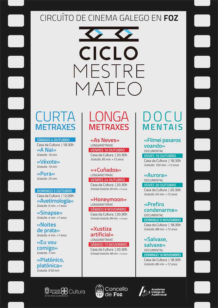 Ciclo Mestre Mateo  (2025) en Foz