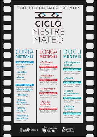Fechas, información, programa, cartel, imágenes, mapa y ubicación de Ciclo Mestre Mateo  (2025) en Foz