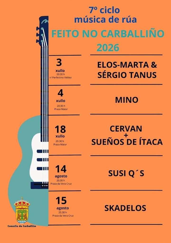 VII Ciclo Música de Rúa Feito no Carballiño (2026)