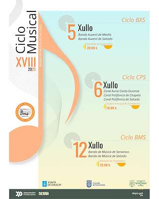Fechas, información, programa, cartel, imágenes, mapa y ubicación de XVIII Ciclo Musical BMS  en  Pontevedra