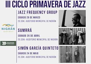 Fechas, información, programa, cartel, imágenes, mapa y ubicación de III Ciclo Primavera de Jazz  en  Nigrán