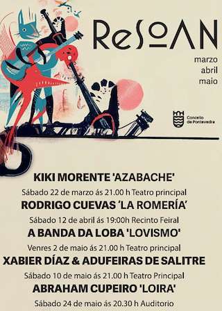 Fechas, información, programa, cartel, imágenes, mapa y ubicación de Ciclo Resoan  en  Pontevedra