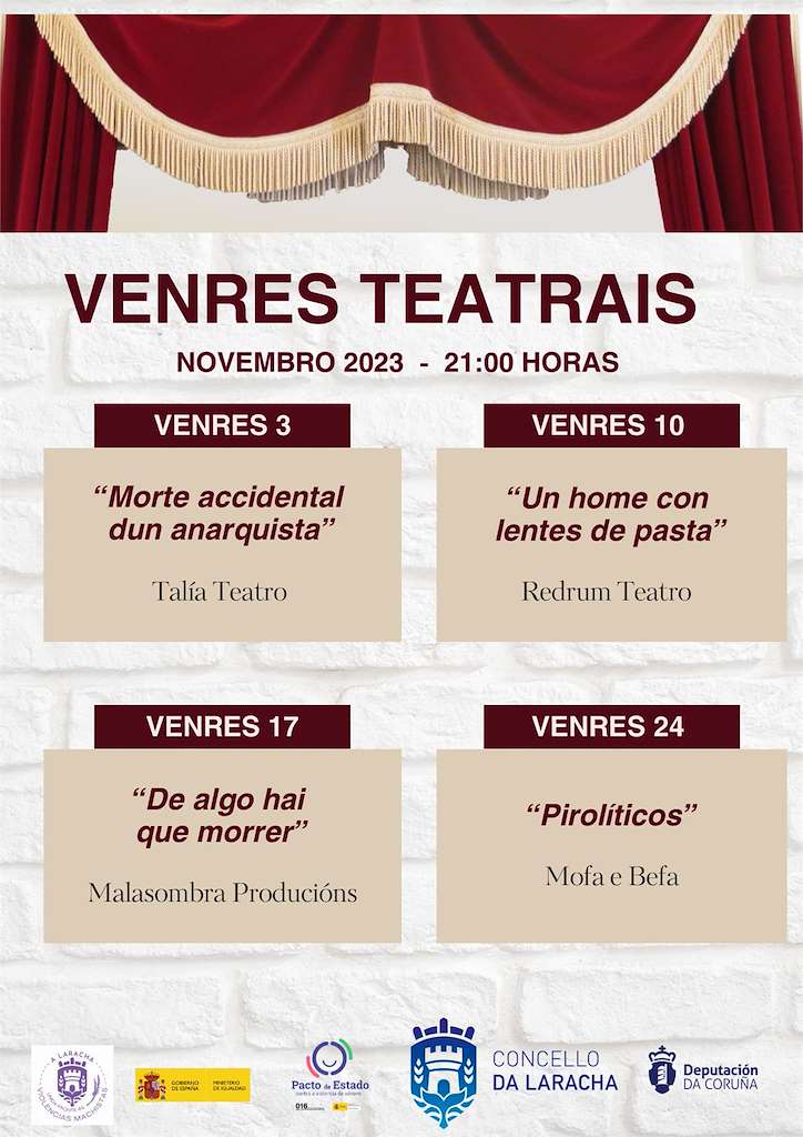 Ciclo Venres Teatrais en Laracha