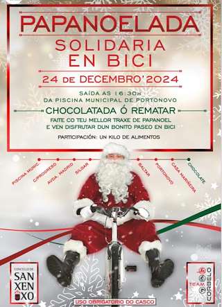 Fechas, información, programa, cartel, imágenes, mapa y ubicación de Ciclocabalgata de Papanoel  en  Sanxenxo