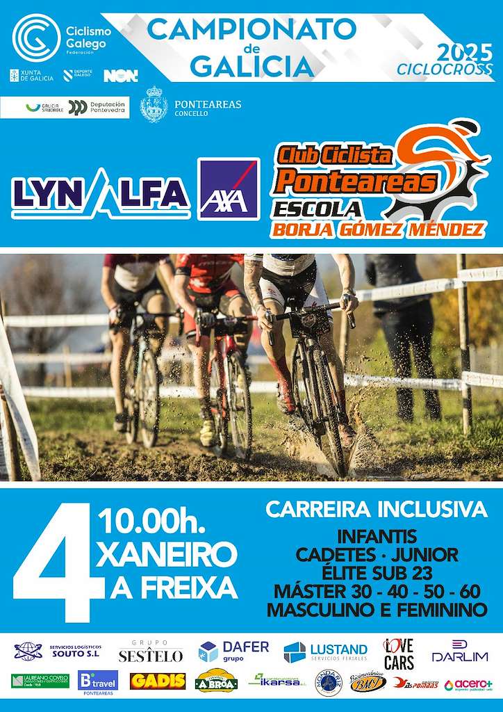 II Ciclocross Borja Gómez Méndez en Ponteareas