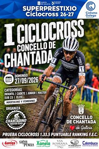 Fechas, información, programa, cartel, imágenes, mapa y ubicación de I Ciclocross Concello de Chantada (2026)