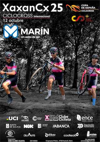 Fechas, información, programa, cartel, imágenes, mapa y ubicación de Ciclocross Internacional XaxanCx (2025)  en  Marín