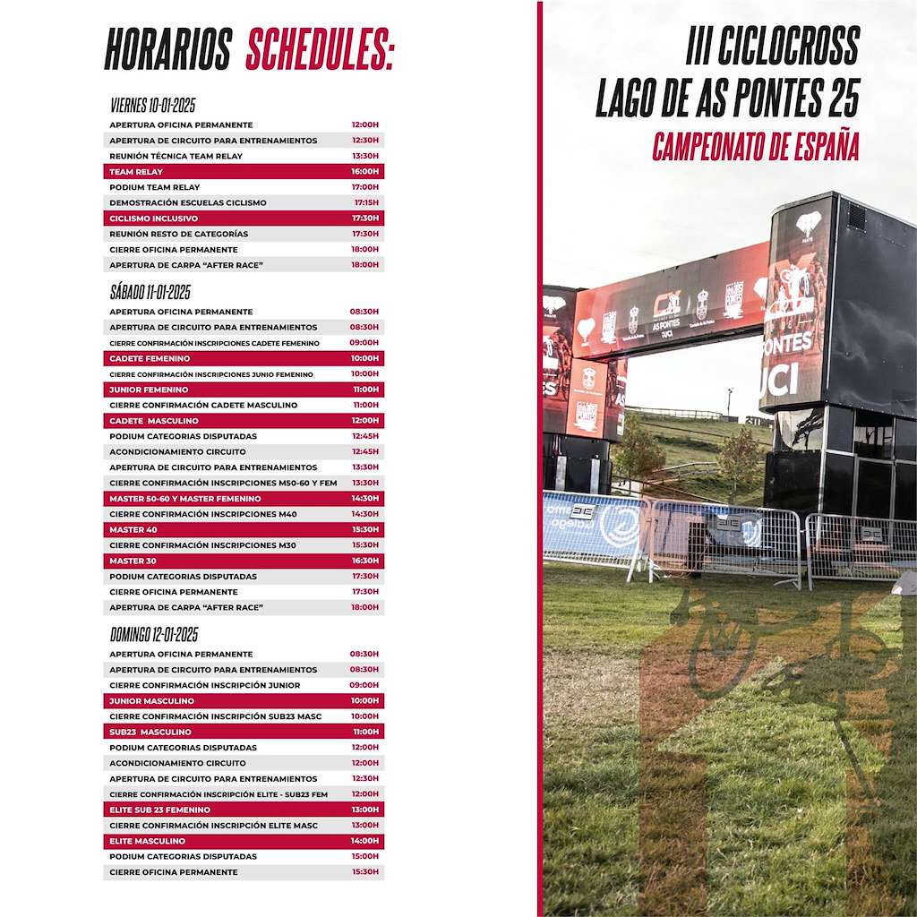 III Ciclocross Lago de As Pontes