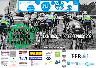 Fechas, información, programa, cartel, imágenes, mapa y ubicación de IX Ciclocross Val de Esmelle (2025)  en  Ferrol