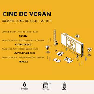 Cine de Verán (2026) en Narón