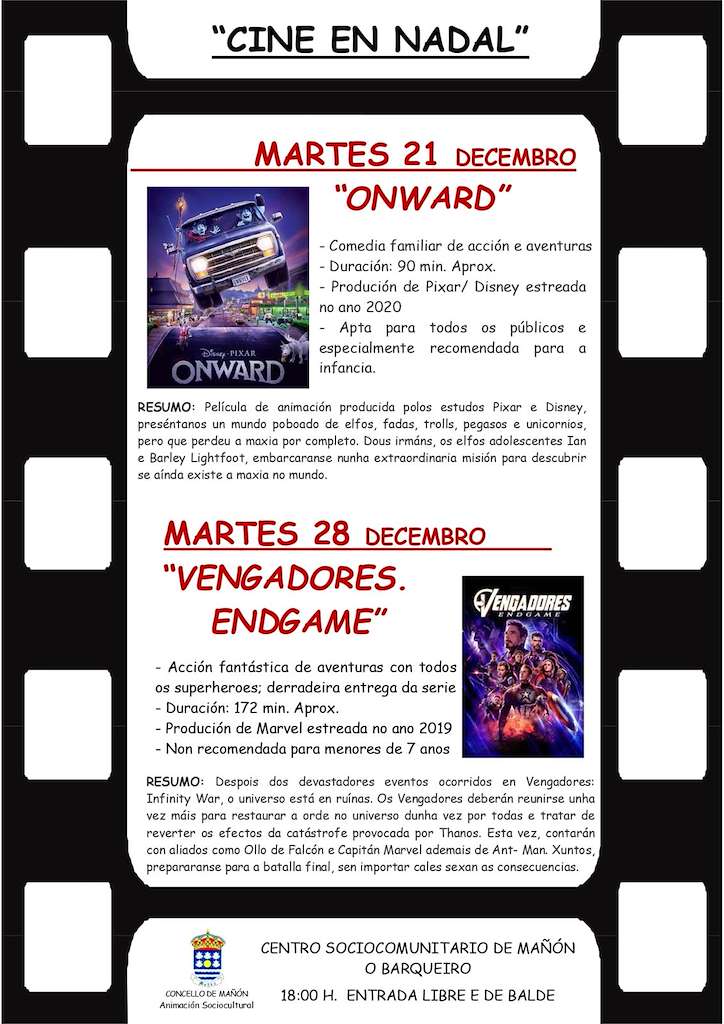 Cine de Nadal (2022) en Mañón