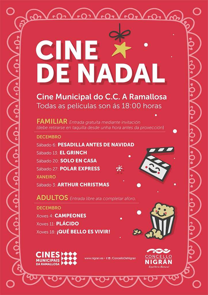 Cine de Navidad (2025-2026) en Nigrán