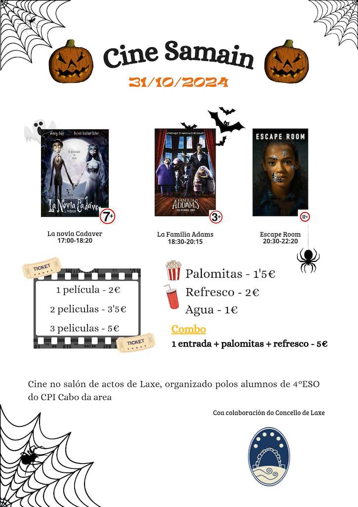 Cine de Samaín en Laxe