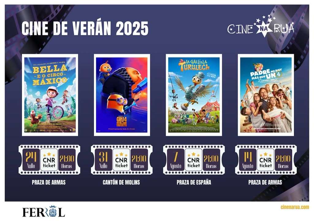 Cine de Verán en Ferrol