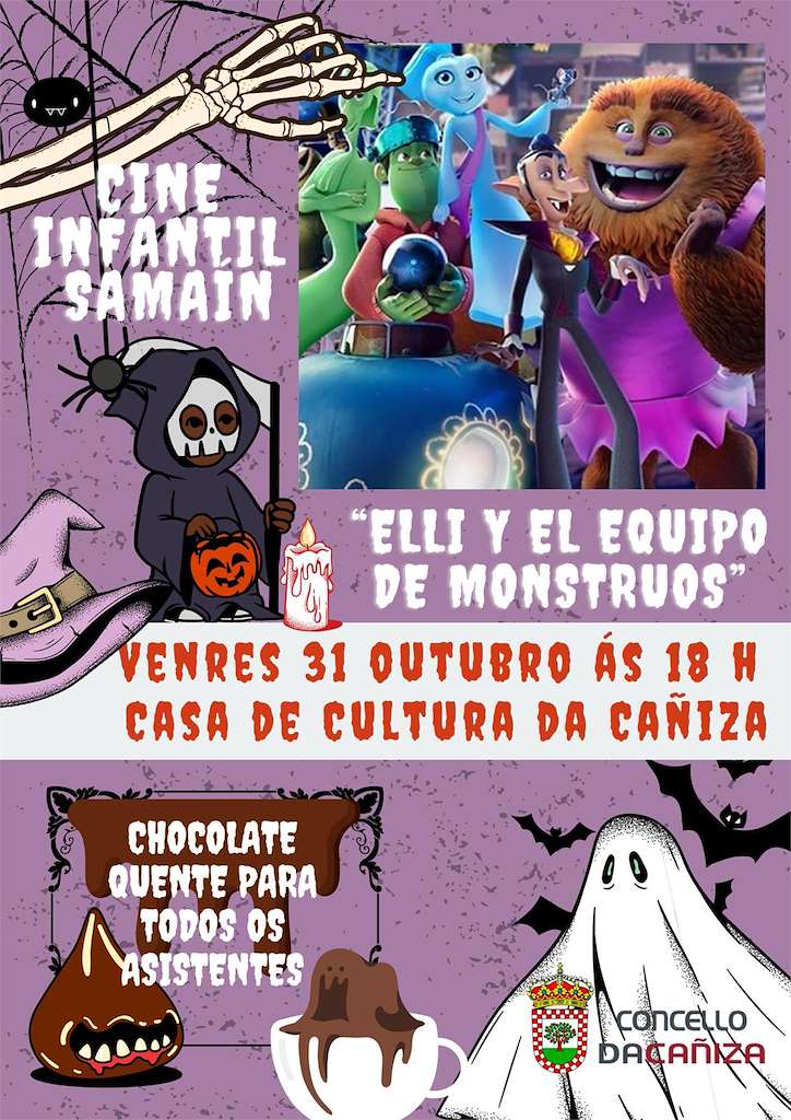 Cine Infantil de Samaín  en A Caniza