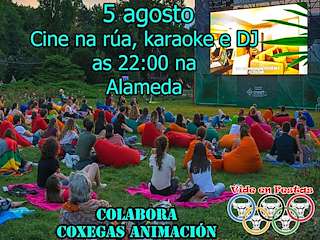 Fechas, información, programa, cartel, imágenes, mapa y ubicación de Cine na Rúa de Vide   en  As Neves