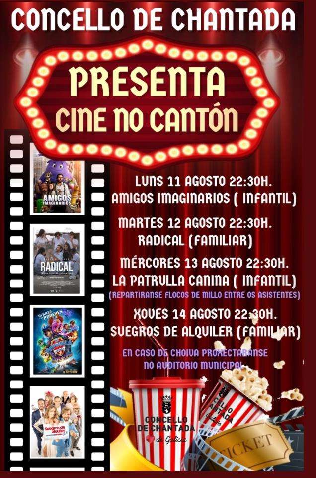 Cine no Cantón (2025) en Chantada