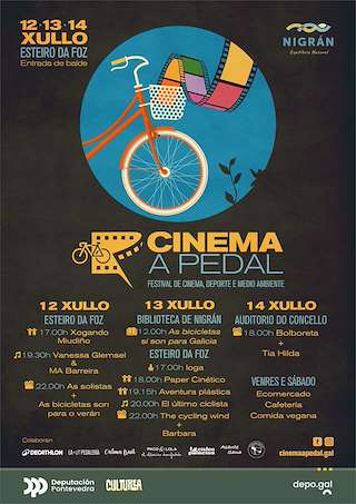 Cinema a Pedal en Nigrán