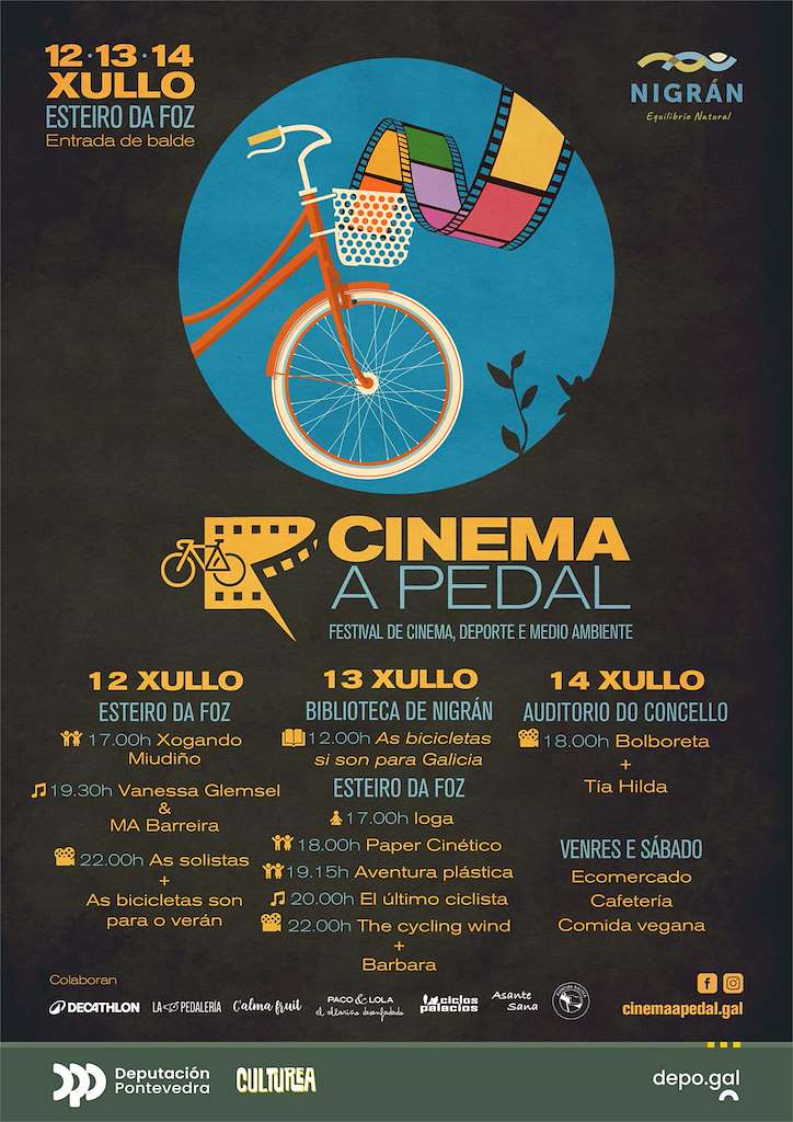 Cinema a Pedal en Nigrán