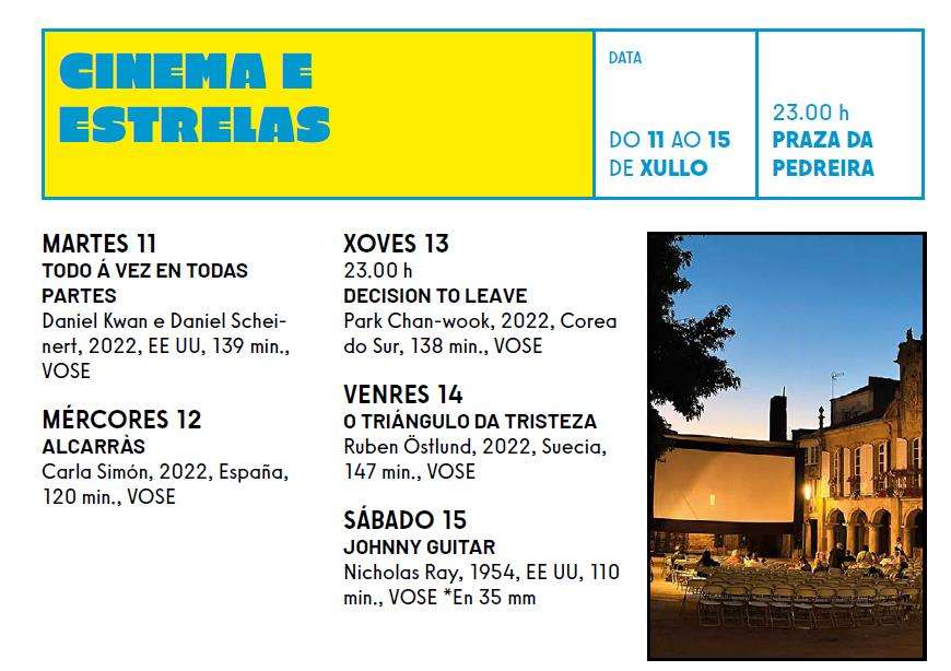 Cinema e Estrelas en Pontevedra