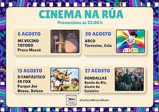 Fechas, información, programa, cartel, imágenes, mapa y ubicación de Cinema na Rúa (2026) en Bueu