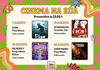 Fechas, información, programa, cartel, imágenes, mapa y ubicación de Cinema na Rúa  en  Bueu