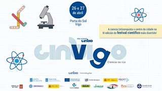 Fechas, información, programa, cartel, imágenes, mapa y ubicación de CinVigo - Festival Científico Ciencia na Rúa