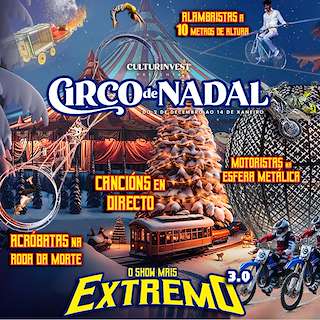 Circo de Nadal  - Gaby Aragón en Vigo