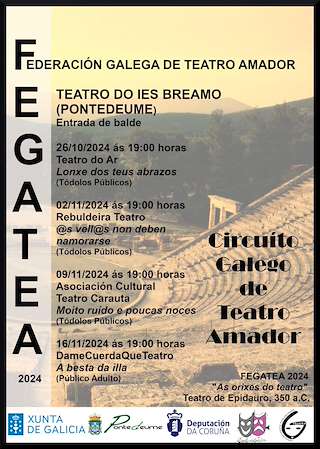 Circuito Galego de Teatro Amador en Pontedeume