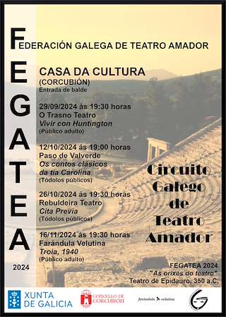 Circuito Galego de Teatro Amador en Corcubión