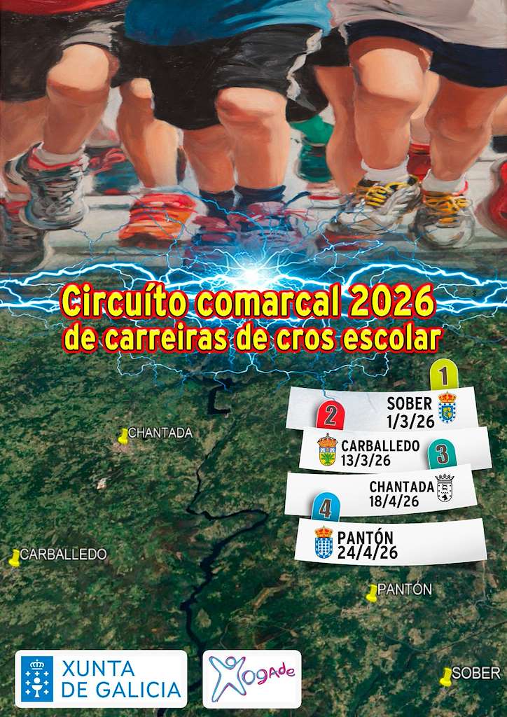 III Circuito Comarcal de Carreras de Cross Escolar (2026) en Pantón