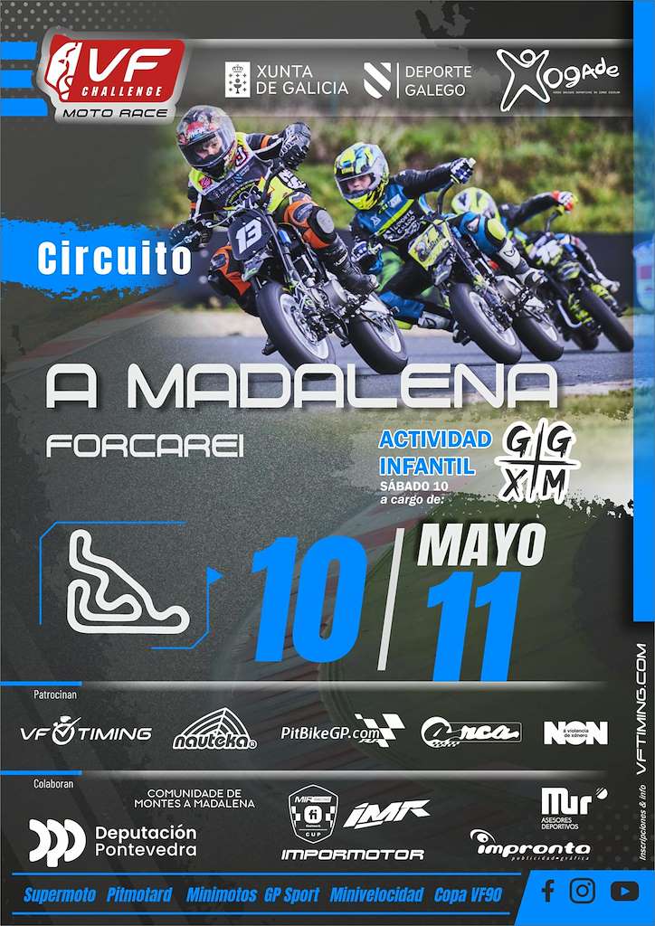 Circuito de A Madalena - VF Challenge y Trofeo Ibérico (2025) en Forcarei