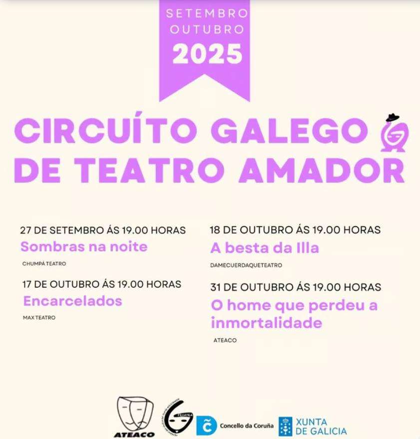 Circuíto Galego de Teatro Amador  (2025) en A Coruña