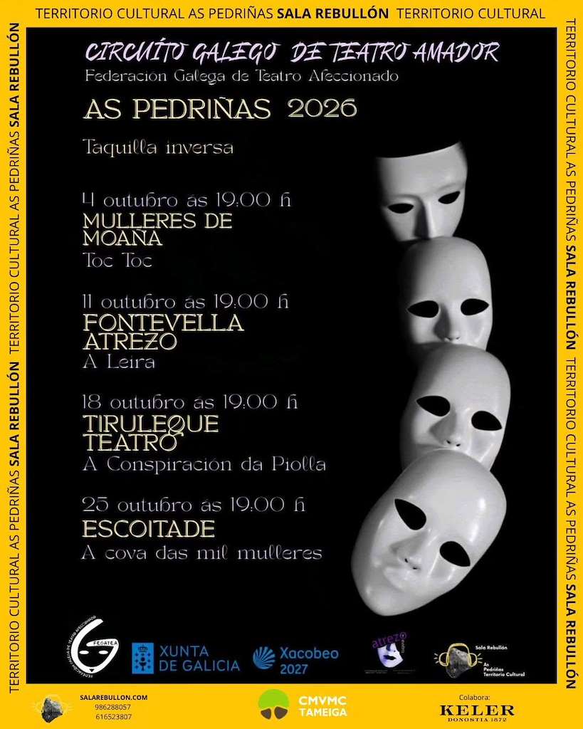 Circuito Galego de Teatro Amador de As Pedriñas (2026) en Mos