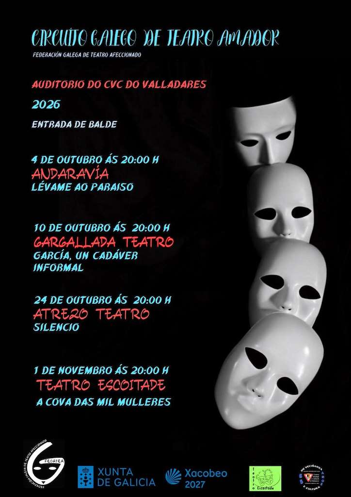 Circuito Galego de Teatro Amador de Valladares (2026) en Vigo