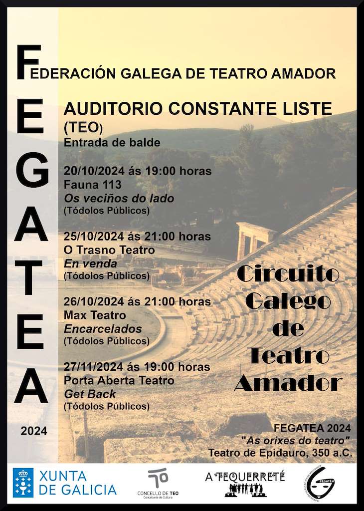 Circuito Galego de Teatro Amador  en Teo