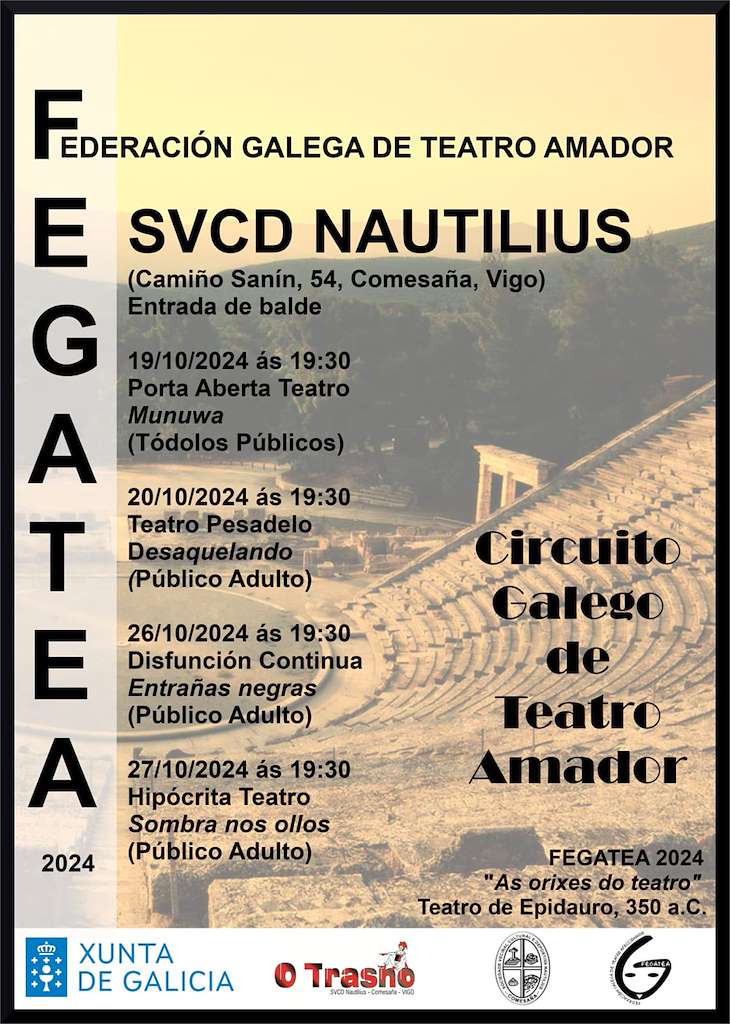 Circuito Galego de Teatro Amador en Vigo