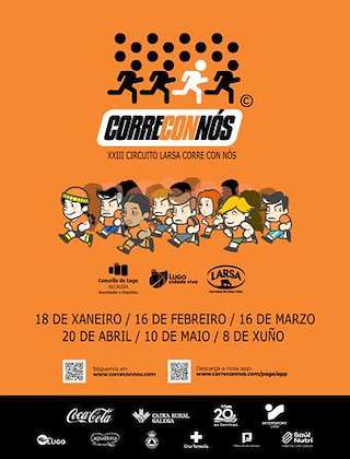Fechas, información, programa, cartel, imágenes, mapa y ubicación de XXIII Circuito Larsa Corre con Nos – Corre con Elas  en  Lugo
