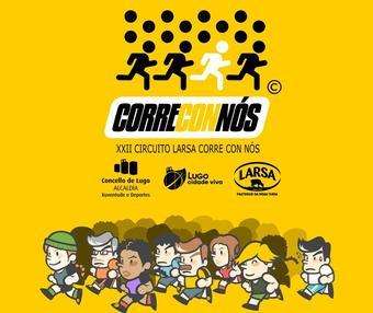 XXII Circuito Larsa Corre con Nós – Solidaria Asociacións (2024) en Lugo