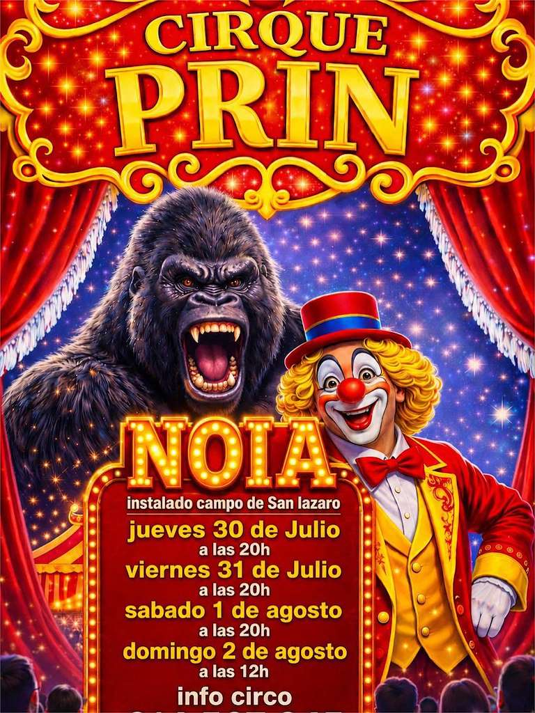 Cirque Prin (2026) en Noia