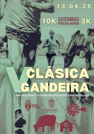 Fechas, información, programa, cartel, imágenes, mapa y ubicación de V Clásica Gandeira  en  Santa Comba