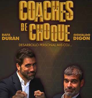 Fechas, información, programa, cartel, imágenes, mapa y ubicación de Coaches de Choque - Oswaldo Digón y Rafa Durán (2026)  en  A Coruña