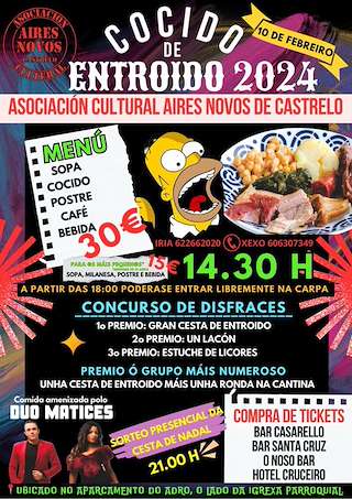 Cocido de Carnaval de Castrelo en Cambados