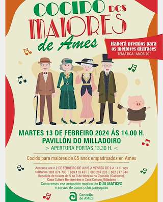 Cocido dos Maiores de Bertamiráns en Ames