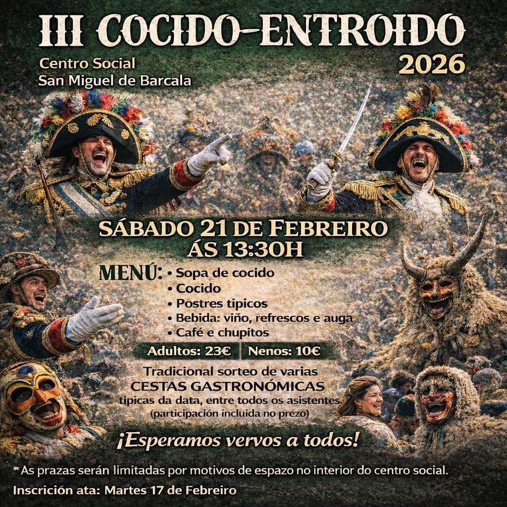 III Cocido - Carnaval de San Miguel de Barcala en A Estrada